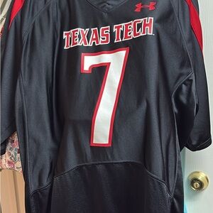 Under Armour Texas Tech Black Jersey